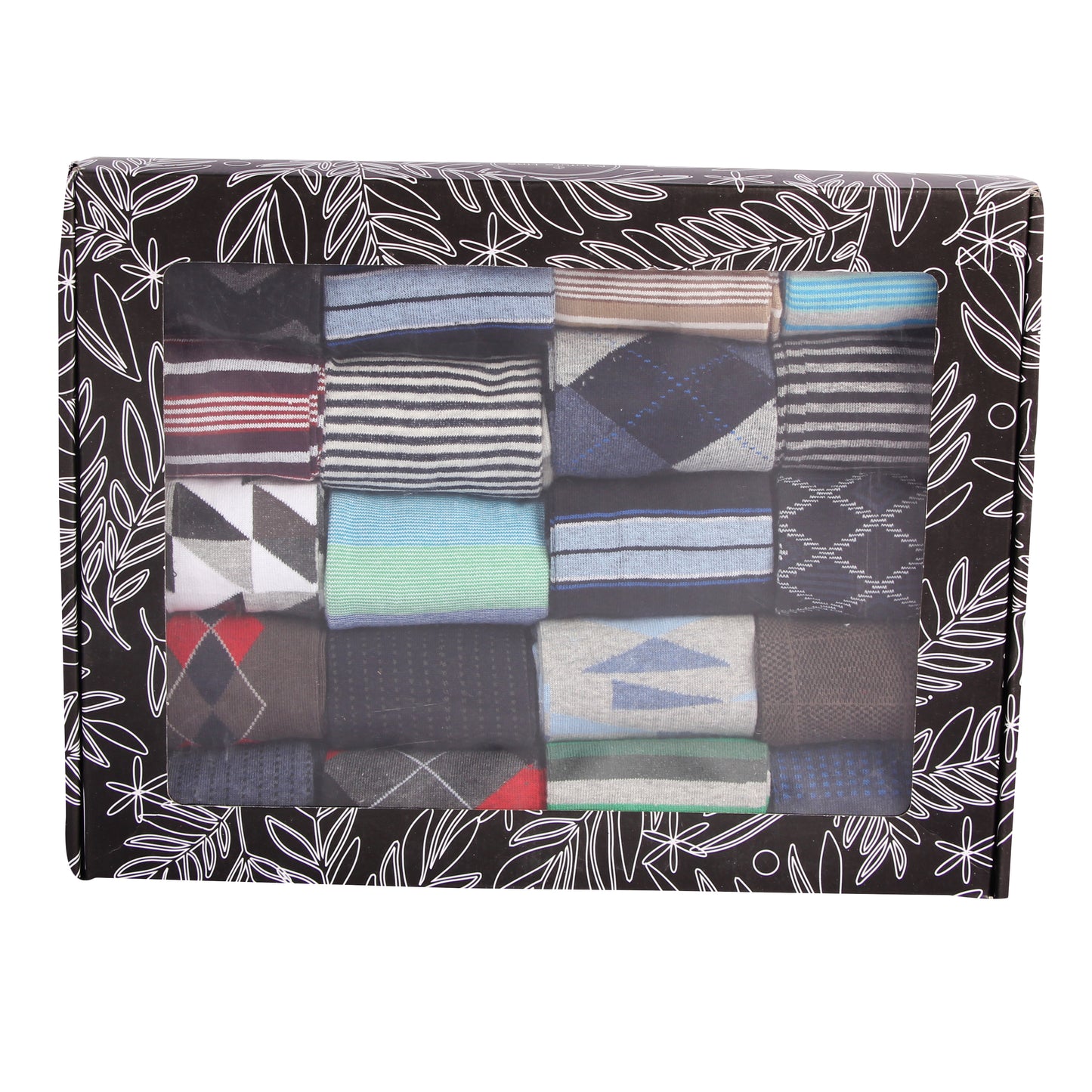 Men's Formal Socks  Assorted -Pack of 20 pairs