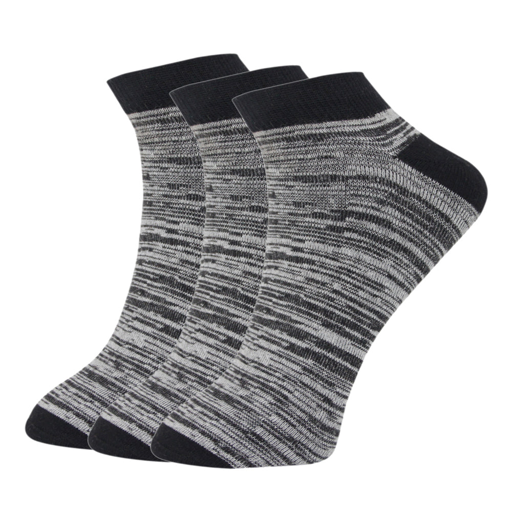 Women's Low Ankle Socks- Pack of 3 Pairs